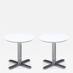 California Modern Plus Chrome Side Tables by West Coast Industries - 4454410