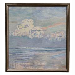 California Seascape Oil on Canvas by Martha Eleanor Nicholson Hurst - 3915835