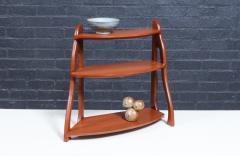 California Studio Craft Organic Modern Teak Counter Shelf - 4398261