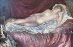 Camille Roche Camille ROCHE 1894 1948 Sleeping girl nude - 3860696