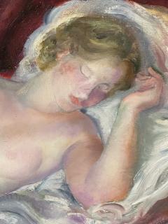 Camille Roche Camille ROCHE 1894 1948 Sleeping girl nude - 3860697