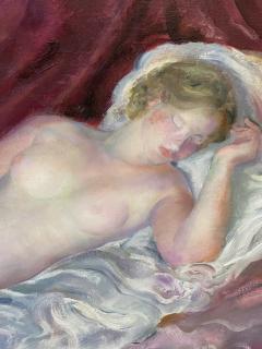 Camille Roche Camille ROCHE 1894 1948 Sleeping girl nude - 3860699