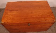 Campaign Chest In Camphor Wood From The 19th Century Stamped Army And Navy Csl - 3487885