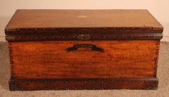 Campaign Marine Chest From The Port Of Hull From The 19th Century - 2925994