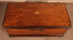 Campaign Marine Chest From The Port Of Hull From The 19th Century - 2925996