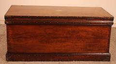 Campaign Marine Chest From The Port Of Hull From The 19th Century - 2925998