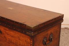 Campaign Marine Chest From The Port Of Hull From The 19th Century - 2926002
