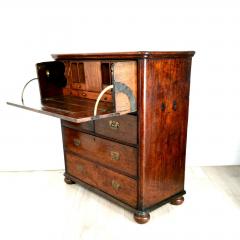 Campaign Secretary Chest of Drawers 19th century English - 4817887