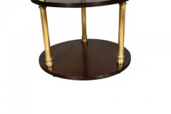 Campaign Style Mahogany And Brass Etagere - 4144641