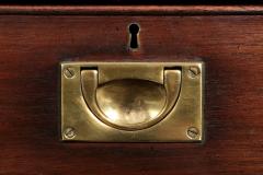 Campaign Style Mahogany and Brass Side by Side Cabinet - 730417