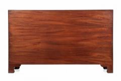 Campaign Style Mahogany and Brass Side by Side Cabinet - 730419
