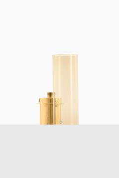 Candlestick in Brass and Glass by Hans Agne Jakobsson 1960s - 4506805