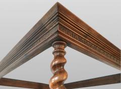 Canopy bed In carved and turned walnut France end of XIXth Century - 1226749