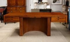 Cantilever Executive Desk with Leather Base - 2911087