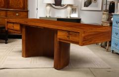 Cantilever Executive Desk with Leather Base - 2911088