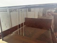 Cantoni 72 w Bookmatched Mahogany w inlay King size Bed - 4794592