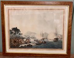 Captain Cook Hand Colored Engraving 18th Century - 1982165