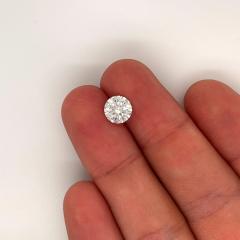 Carat Loose Diamond Round Brilliant Cut H Color I1 Clarity Excellent Cut - 3538696