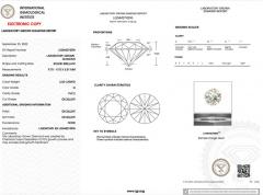 Carat Round Cut Lab Grown CVD Diamond In Basket Cathedral Diamond Halo Ring - 3558778