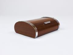 Carl Aub ck 1930s Carl Aubock Large Art Deco Jewelry Storage Cigarette Box Roll Top Vienna - 4261150