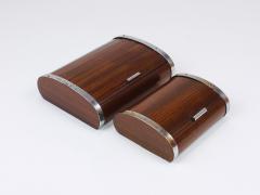 Carl Aub ck 1930s Carl Aubock Large Art Deco Jewelry Storage Cigarette Box Roll Top Vienna - 4261152