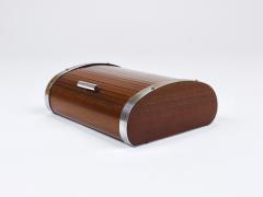 Carl Aub ck 1930s Carl Aubock Large Art Deco Jewelry Storage Cigarette Box Roll Top Vienna - 4261153