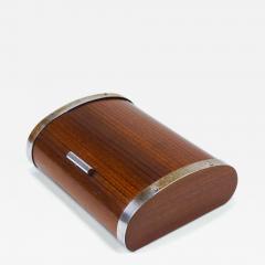 Carl Aub ck 1930s Carl Aubock Large Art Deco Jewelry Storage Cigarette Box Roll Top Vienna - 4263000