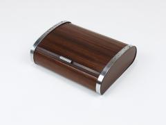 Carl Aub ck 1930s Carl Aubock Large Art Deco Jewelry Storage Cigarette Box Roll Top Vienna - 4261157