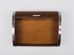 Carl Aub ck 1930s Carl Aubock Large Art Deco Jewelry Storage Cigarette Box Roll Top Vienna - 4261172