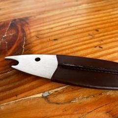 Carl Aub ck 1950s Style of Carl Aubock Leather Fish Bottle Opener RS Solingen Germany - 3155912