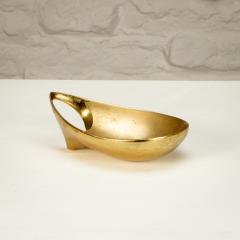 Carl Aub ck Brass Bowl by Carl Aub ck for Illums Bolighus Denmark 1950s - 2769330