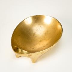 Carl Aub ck Brass Bowl by Carl Aub ck for Illums Bolighus Denmark 1950s - 2769336