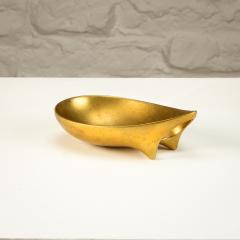 Carl Aub ck Brass Bowl by Carl Aub ck for Illums Bolighus Denmark 1950s - 2923594