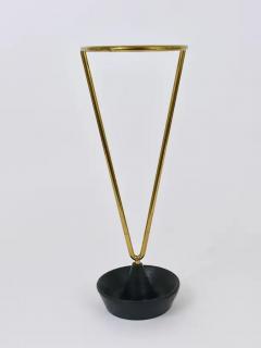 Carl Aub ck Carl Aub ck Mid Century Brass and Cast Iron Umbrella Stand Austria 1950s - 4055348