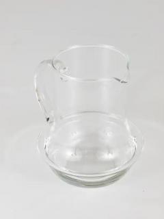 Carl Aub ck Carl Aub ck Midcentury Glass Pitcher Jug by Ostovics Culinar Austria 1970s - 4052343