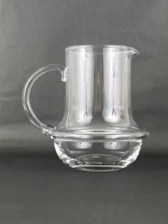 Carl Aub ck Carl Aub ck Midcentury Glass Pitcher Jug by Ostovics Culinar Austria 1970s - 4052344