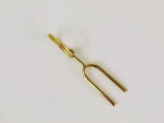 Carl Aub ck Carl Aub ck Midcentury Tuning Fork Handmade Key Ring Chain Holder - 4055280