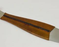 Carl Aub ck Carl Aub ck Neptune Fish Bottle Opener Leather Steel by Amboss Austria 1950s - 4055322