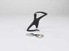 Carl Aub ck Carl Aub ck Silvered Brass Bottle Opener Habsburg 2 Florin Coin Austria 1950 - 4743559