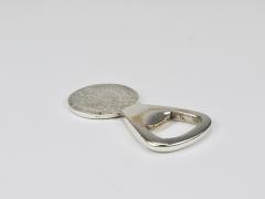 Carl Aub ck Carl Aub ck Silvered Brass Bottle Opener Habsburg 2 Florin Coin Austria 1950 - 4743566