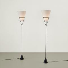 Carl Aub ck Carl Aub ck pair of Vice Versa floor lamps model no E1788 1950s - 4152089