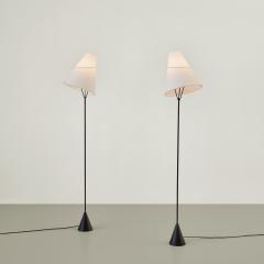 Carl Aub ck Carl Aub ck pair of Vice Versa floor lamps model no E1788 1950s - 4152093