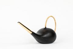 Carl Aub ck Carl Aubo ck 3632 Watering Can in Patinated Brass and Cane - 971749