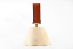 Carl Aub ck Carl Aubo ck Model 3603L Large Brass and Leather Bell - 1028522
