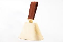 Carl Aub ck Carl Aubo ck Model 3603L Large Brass and Leather Bell - 1028524