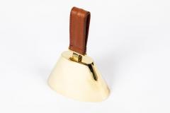 Carl Aub ck Carl Aubo ck Model 3603L Large Brass and Leather Bell - 1028525