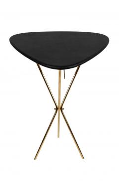 Carl Aub ck Carl Aubo ck Model 3642 Brass and Leather Table - 695310