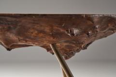 Carl Aub ck Carl Aubo ck Tree Trunk Coffee Table in Walnut Austria ca 1955 - 1317933