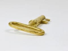 Carl Aub ck Carl Aubock Big Brass Key Cork Screw Bottle Opener Paperweight Austria 1950s - 4062638