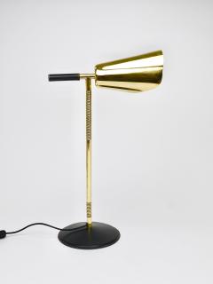 Carl Aub ck Carl Aubock II Rare Brass Leather Table Desk Lamp 4280 Vienna Austria - 4506081